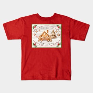 Christmas Gingerbread Kids T-Shirt